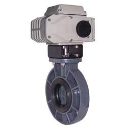 電動(dòng)UPVC塑料蝶閥、UPVC電動(dòng)塑料蝶閥