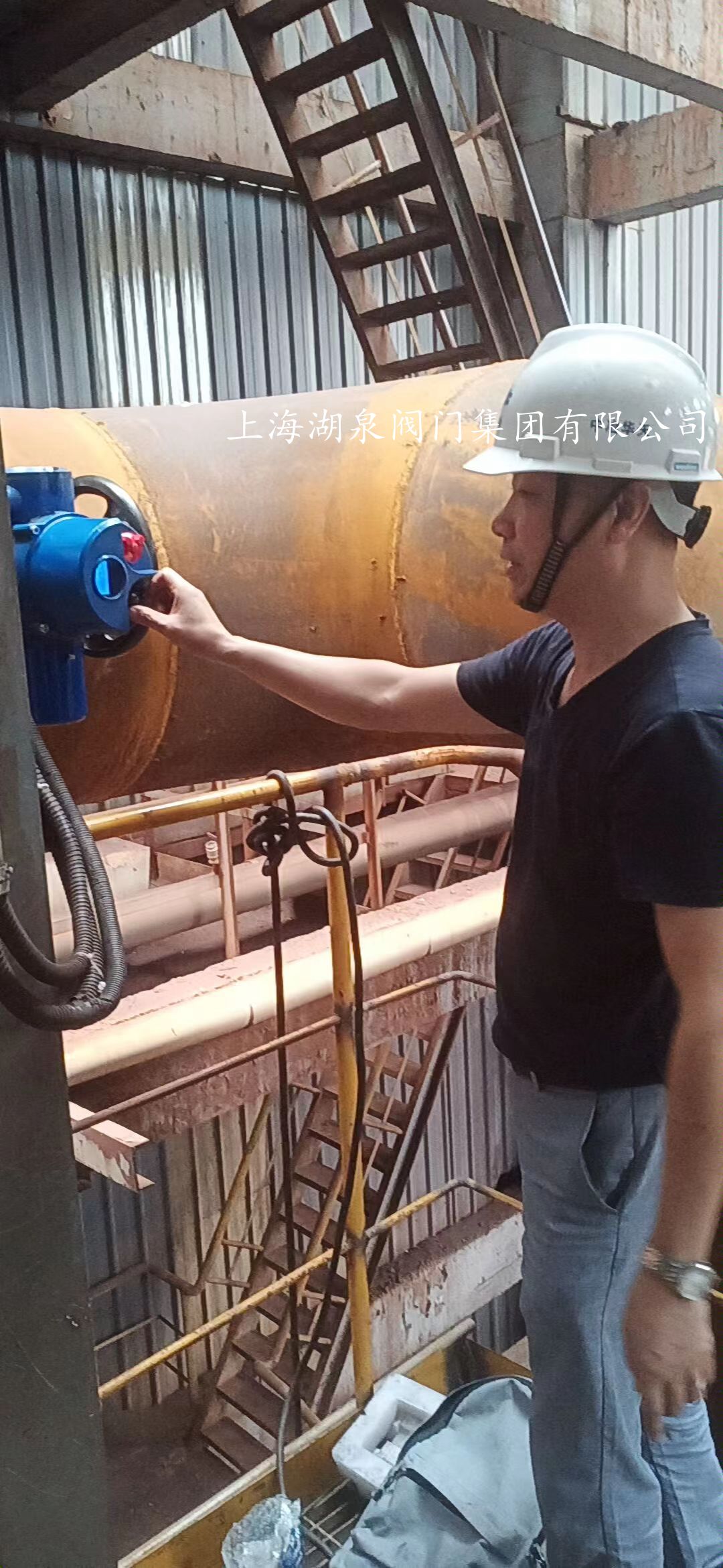 水泥廠(chǎng)閥門(mén)執(zhí)行器現(xiàn)場(chǎng)案例