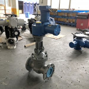 礦用電動閥門MKZ941H-40 DN150防爆（礦山、冶