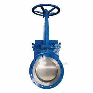 手動刀閘閥DN65，DN80，DN150鑄鋼10公斤