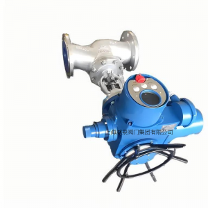 電動(dòng)截止閥J941H-64  DN150（耐磨、耐高溫、