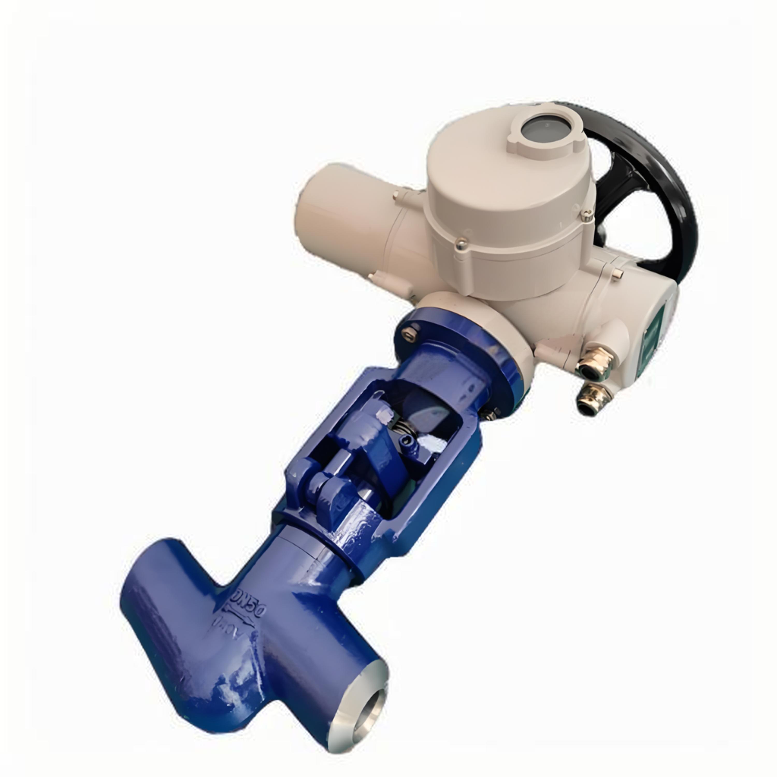 小通徑管路電動(dòng)截止閥J961H-100，DN25（供水